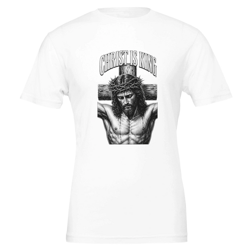 Christ Is King unisex T-shirt by Kells Clothing