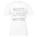 White Lives Matter unisex T-shirt by Kells Clothing